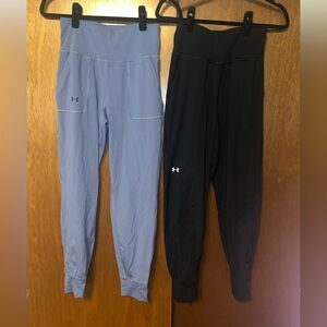 Under Armour Black and Slate Blue Joggers